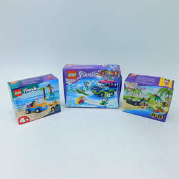 Sealed Lego Friends Sets Snow Resort Off Roader Beach Buggy Fun Turtle Protection Vehicle