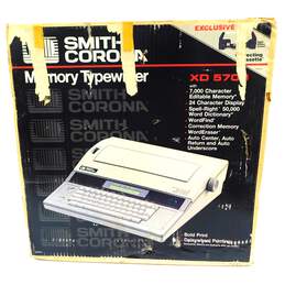 Vintage Smith Corona XD 5700 Memory Typewriter Electric IOB w/ Manual