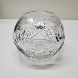 Gorgeous Vintage Rogaska Lead Crystal Globe Shaped Crystal Bowl/Vase 5in Tall