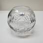 Gorgeous Vintage Rogaska Lead Crystal Globe Shaped Crystal Bowl/Vase 5in Tall image number 1