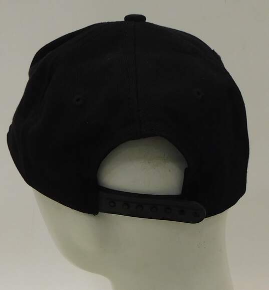 Vintage Nike Jordan Snapback Cap Hat Purple Black Green image number 3
