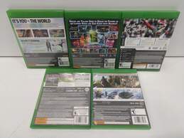5pc. Set of Xbox One Video Games alternative image