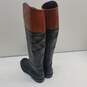 Sesto Meucci Italy Leather Pull On Knee Riding Boots 6.5 B image number 5