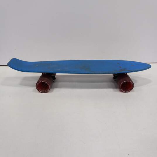 Vintage Blue Skateboard image number 1