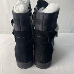 Splendid Womens Black/Gray Plaid Zipper Boot Shoe IOB Size 6.5 alternative image