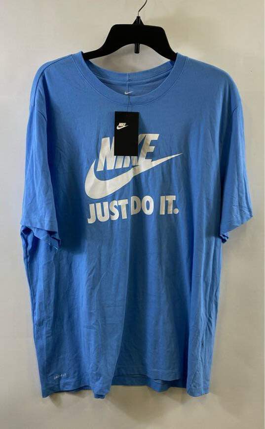Nike Blue T-shirt - Size XXL image number 1