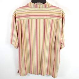 Tommy Bahama Men Multicolor Striped Button Up Shirt M alternative image