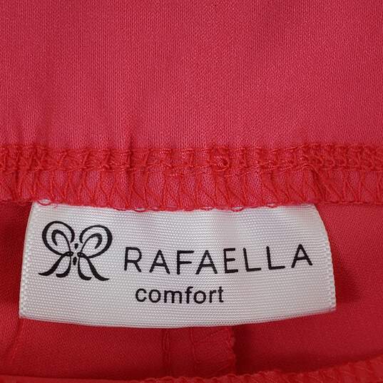 Rafaella Women Coral Dress Pants Sz 6 NWT image number 3