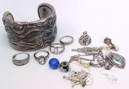 108.5g 925 Sterling Silver Scrap And Stones alternative image
