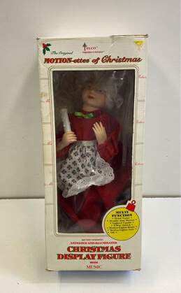 Telco The Original Motionettes of Christmas- Mrs. Claus-SOLD AS IS, UNTESTED