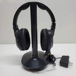 Sony RF400 Wireless Home Theater Headphones with Dock Untested alternative image