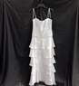 Women's Daymor Couture Sleeveless Tiered Silk Formal Dress Sz 10 image number 1
