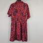 Vince Camuto Women Red Floral Dress XL NWT image number 2