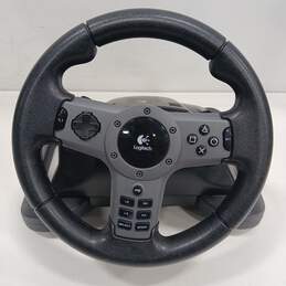 Logitech Wireless PS2 Steering Wheel Controller alternative image