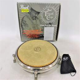 Pearl Brand 11.75 Inch Travel Conga Drum w/ Original Box