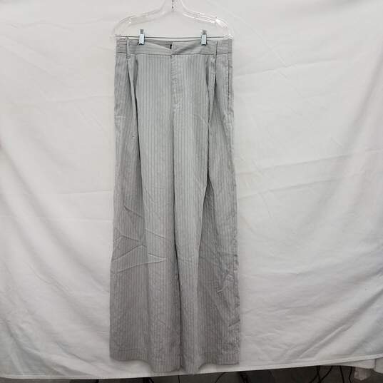 Zara Striped Pants NWT Size Large image number 1