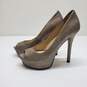 Enzo Angiolini Gold Glitter Platform Heels Sparkly Women's Size 6, Used image number 3
