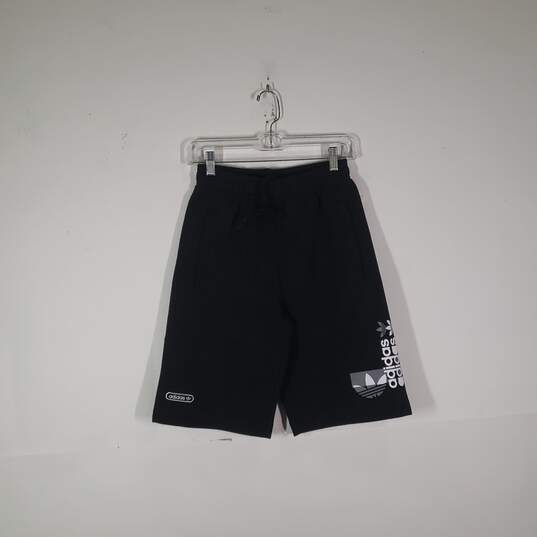 NWT Mens Slash Pockets Elastic Drawstring Waist Athletic Shorts Size XS image number 1