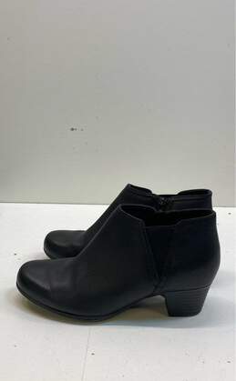 Clarks Valarie Sofia Leather Ankle Boots Black 7.5
