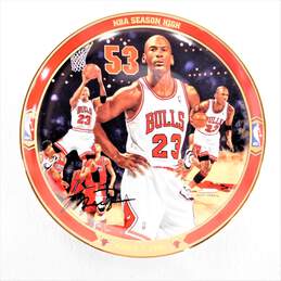 Michael Jordan "NBA Season High" Bradford Exchange Plate w/ COA alternative image