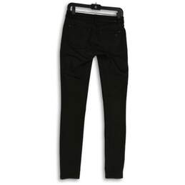 DL1961 Womens Black Dark Wash 5-Pocket Design Denim Skinny Jeans Size 26 alternative image