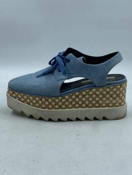 Authentic Stella McCartney Blue Platform Shoe W 6.5 alternative image