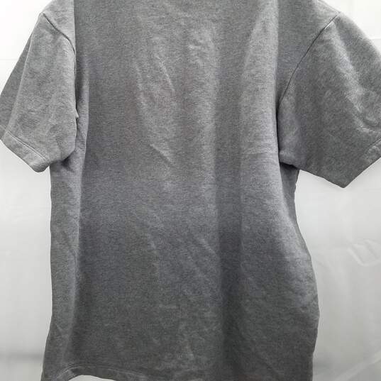 The Kooples Gray Classic Fit Short Sleeve Shirt Sz S image number 3