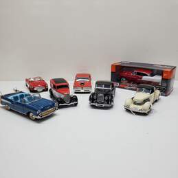 Lot of 7 8 in. Vintage Classic Model Cars
