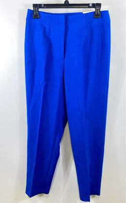 Ann Taylor Women Blue High Rise Pants Sz 2