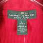 NWT Womens Cotton Long Sleeve Collared Pullover Sweater Size Large image number 4