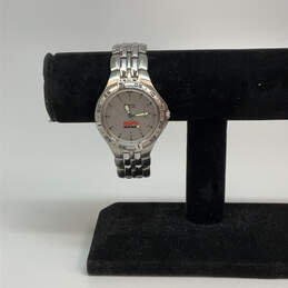 Designer Fossil PR5196 Silver-Tone Stainless Steel Quartz Analog Wristwatch