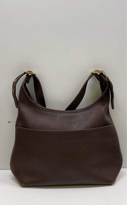 Vintage COACH 9058 Legacy Hobo Brown Leather Shoulder Tote Bag