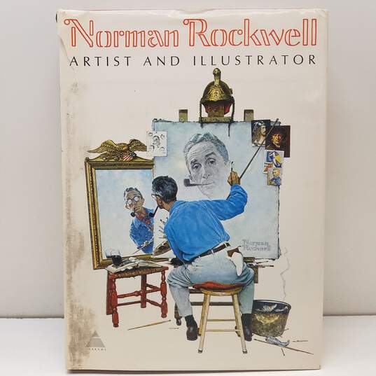 Norman Rockwell Artist and Illustrator Large Coffee Table Book image number 1