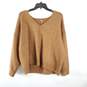 Vince Camuto Women Brown Sweater L image number 1