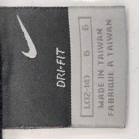 Nike Dri Fit Girl Black Ruched Activewear 3 image number 3
