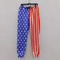 Patriotic Stars & Stripes Red White & Blue Joggers image number 1