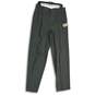 NWT Mens Gray Exact Pleated Front Pockets Straight Leg Dress Pants Size 36x34 image number 1