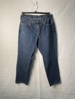 Levis Mens 550 Blue Jeans Size 33/32