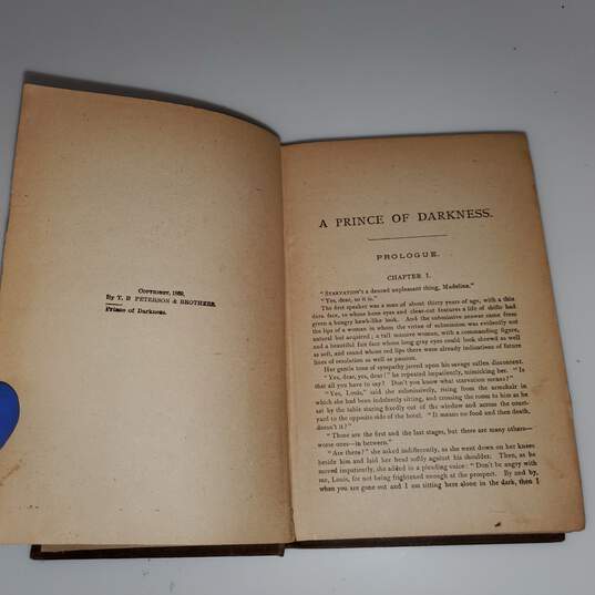 Antique HC Book Prince of Darkness by F. Warden Stratford Edition image number 2