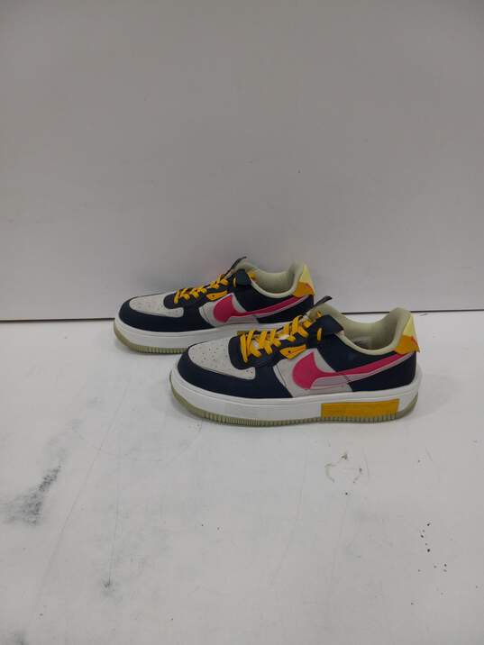Nike Air Force 1 Fontanka Pink Prim Athletic Sneakers Size 11 image number 4