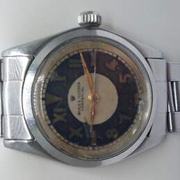 Rolex Oyster Perpetual Stainless Steel 1161 Caliber California Dial 26 Jewels 6549 Automatic Watch w/COA