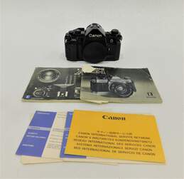 Canon A-1 Black 35mm Film Camera Body Only IOB