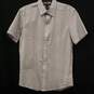 Michael Kors Men White Printed Button Up S image number 1