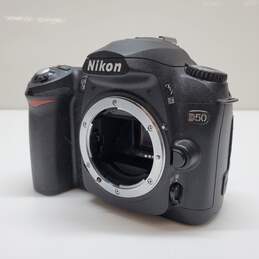 Nikon D50 Digital Camera Body Only - Black Untested
