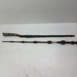 Harry Potter Plastic Toy Wizard's Wands Lot of 2