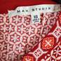 Max Studio Women Printed Red Dress XS NWT image number 4
