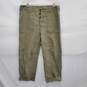 Filson MN's 100% Cotton Green Denim Trousers Size 30 X 27 image number 1