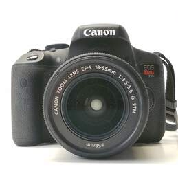 Canon EOS Rebel T6i Digital SLR Camera 24.2MP with 18-55mm Lens