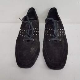 Amalfi by Rangoni Black Suede Shoes alternative image