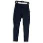 NWT RBX Womens Navy Blue Elastic Waist Pull-On Ankle Leggings Size S/P image number 1